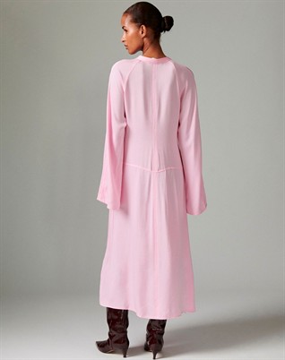 Walker Matte Crepe kjole - Pink Lady